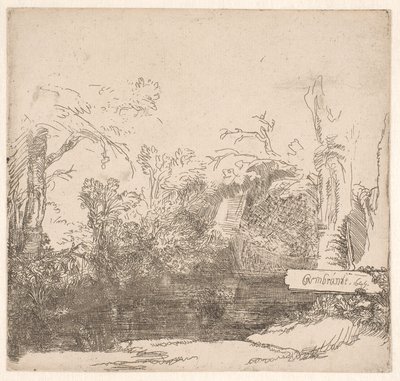 Båthuset av Rembrandt van Rijn