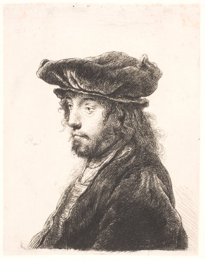 Det fjärde orientaliska huvudet av Rembrandt van Rijn