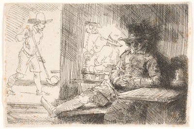 Golfspelaren av Rembrandt van Rijn