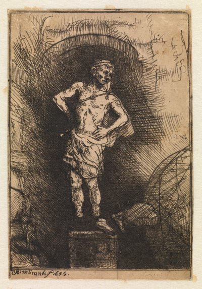 Den syn som Nebukadnessar såg av Rembrandt van Rijn
