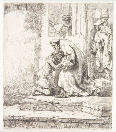 Den förlorade sonens återkomst av Rembrandt van Rijn