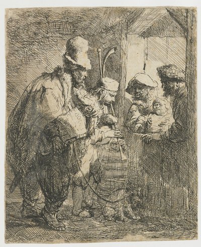 Gatumusikanterna av Rembrandt van Rijn
