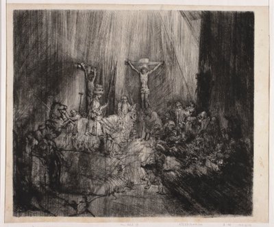 Tre kors av Rembrandt van Rijn