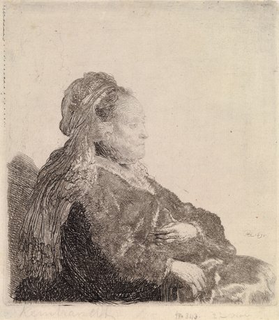 Utan titel av Rembrandt van Rijn