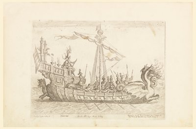 Hercole barca del Sig. Nicolo Cimenes, från Vessels of the Argonauts för Cosimo de