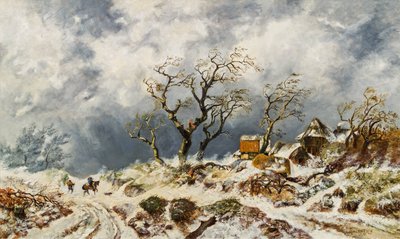 Vinterlandskap av Remigius Adrianus Haanen