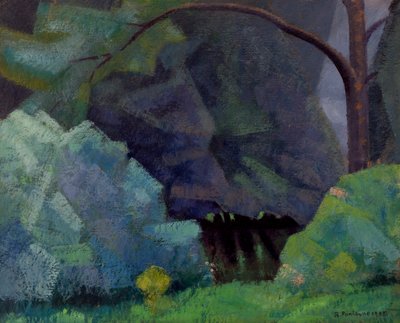 The Cure på St Pére sous Vézelay av René Fontayne