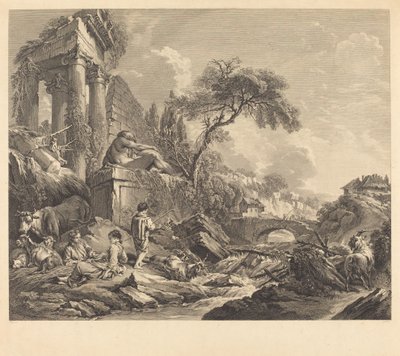 Den lesbiska sparven av René Gaillard after François Boucher