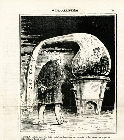 Illustration av Jules Renard Draner (1833-1926) i Le Charivari av Renard Jules Draner