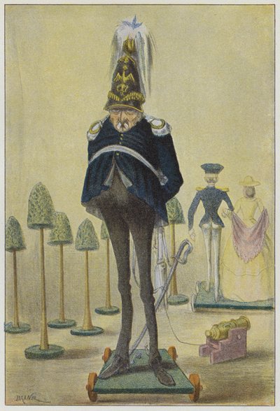 Artilleriöversten av Renard Jules Draner