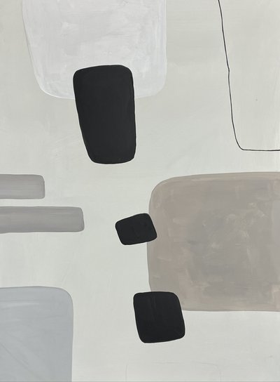 Abstrakta minimalistiska former av Renate Holzner