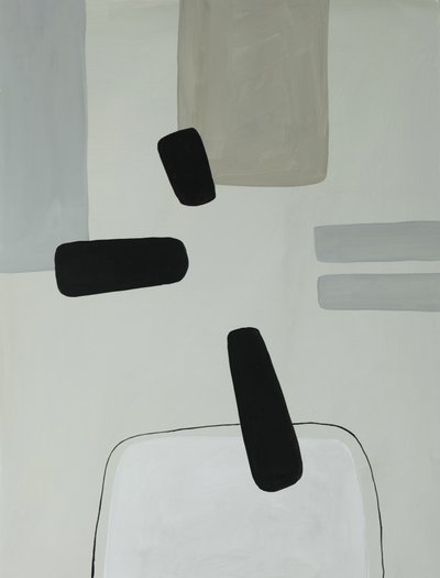 Svävande minimalistiska former av Renate Holzner