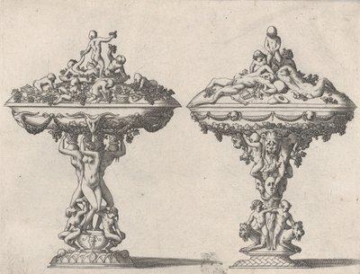 Två koppar, 1500-1600-tal. av Rene Boyvin