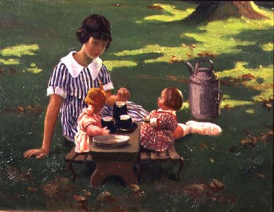 Tea Party av Rene Choquet