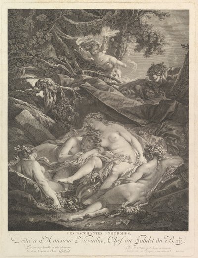 The Sleeping Bacchantes The Sleeping Bacchantes, 1700-talet. av Rene Gaillard