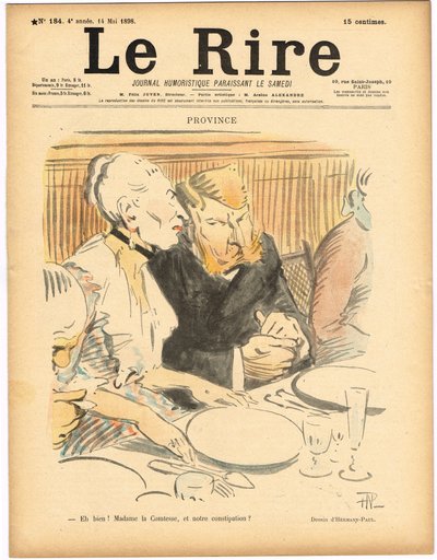 Omslag till ""Le Lire"", Satirical in Colors av Rene George Hermann Paul
