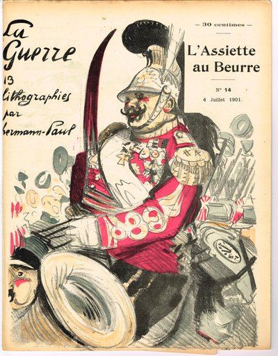 Omslag till "" The Butter Plate"", Satirical in Colors av Rene George Hermann Paul