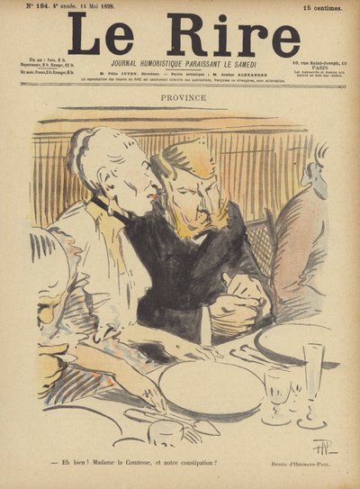 Illustration för Le Rire av Rene George Hermann Paul