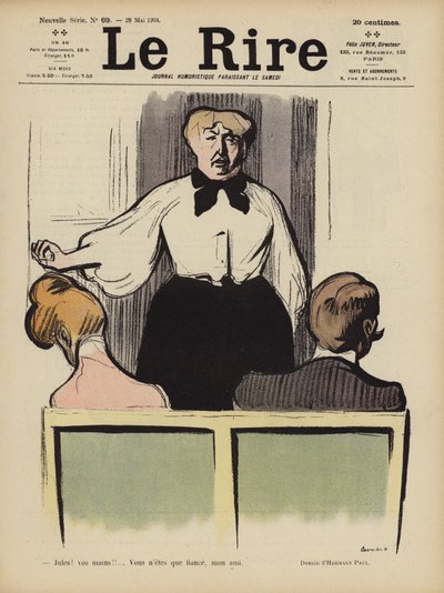 Illustration för Le Rire av Rene George Hermann Paul