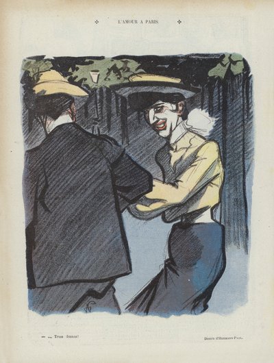 Prostitution - Illustration für Le Rire, 27. Mai 1905 von Rene George Hermann-Paul