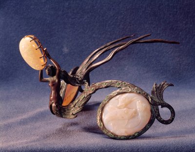 Smycken: Diademe realiserad av Rene Lalique (1860-1945) av Rene Jules Lalique