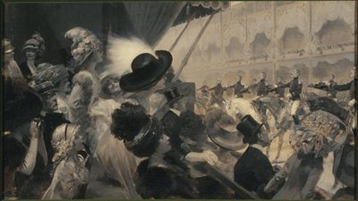 Karusell på Grand-Palais av Rene Lelong