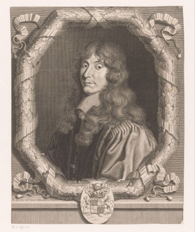 Porträtt av en okänd man av Rene Lochon