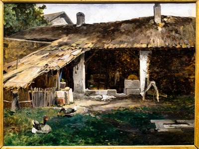 Gårdsplan av Rene Princeteau
