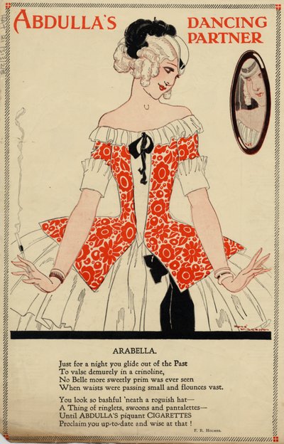 Abdulla cigaretter, 1920-talet av Rene Vincent