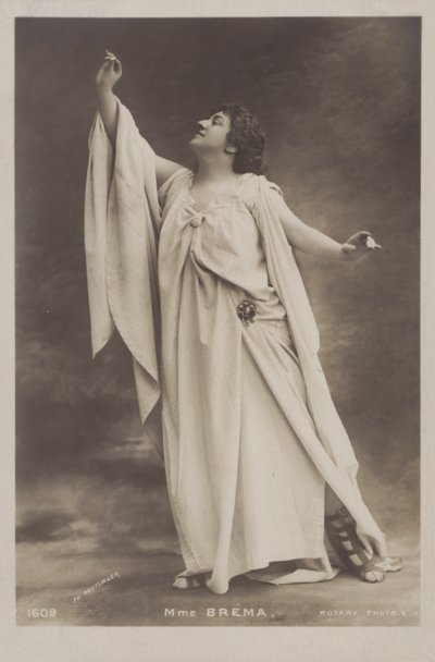 Marie Bremen, engelsk mezzosopransångerska av Reutlinger Studio