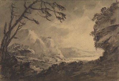 Ett stenigt landskap av Rev. William Gilpin