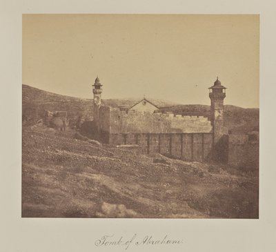 Abrahams grav. av Reverend George Wilson Bridges