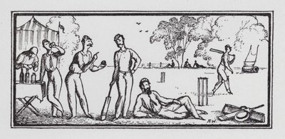 Cricket (litho) av Rex (after) Whistler