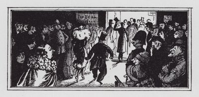 Första nätterna (litho) av Rex (after) Whistler