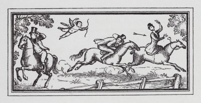 Rävjakt (litho) av Rex (after) Whistler