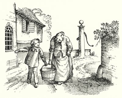 HC Andersen: Little Tuk (litho) av Rex (after) Whistler