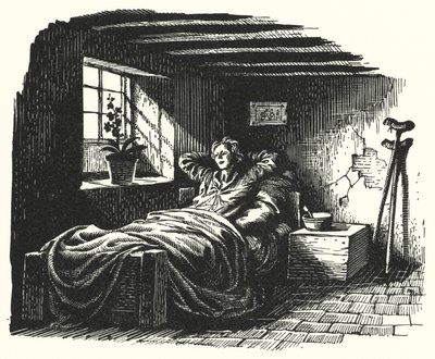 HC Andersen: Ängeln (litho) av Rex (after) Whistler