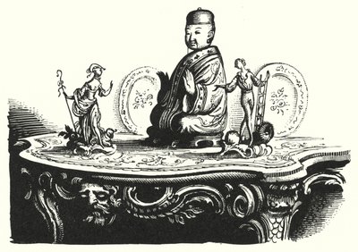 Hans Christian Andersen: Herdinnan och skorstensfejaren (litho) av Rex (after) Whistler