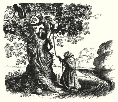 Hans Christian Andersen: The Tinder-Box (litho) av Rex (after) Whistler