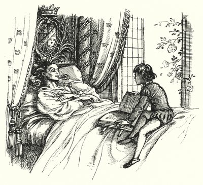 Hans Christian Andersen: Världens vackraste ros (litho) av Rex (after) Whistler