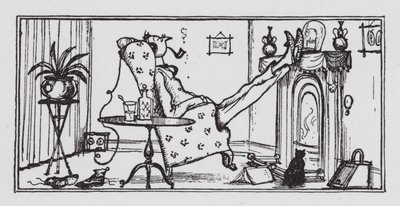 Stilla kvällar (litho) av Rex (after) Whistler