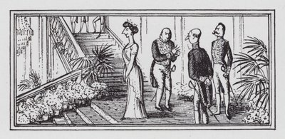 Foreign Office Party (litho) av Rex (after) Whistler