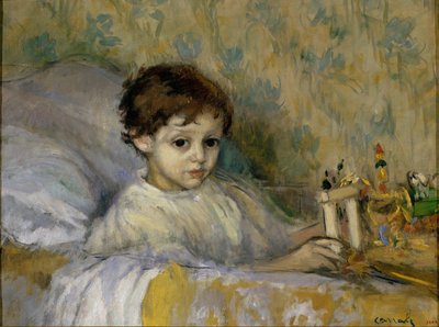 Sick Child (Octavi, konstnärens son) av Ricard Canals