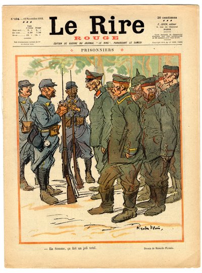 Omslag till "" The Red Laughter", Satirical in Colors av Ricardo Flores