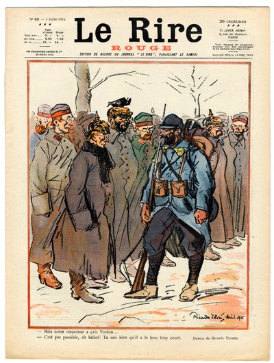 Omslag till "" The Red Laughter", Satirical in Colors av Ricardo Flores