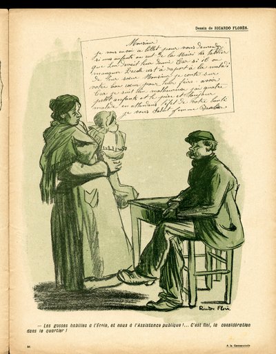Smörtallriken, nr. 366, satirisk i färg av Ricardo Flores