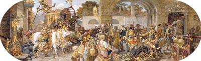 A Florentine Festival: The Arrival of the Provisions av Ricciardo Meacci