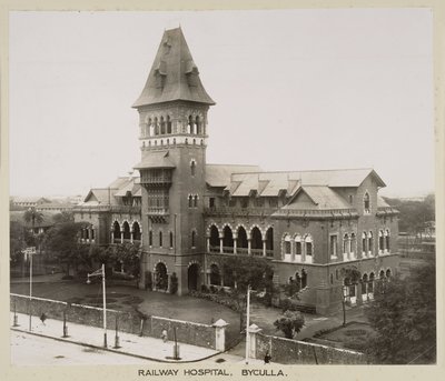 Hospitals Byculla Railway Hospital, Indien, c 1930 av John Pardon
