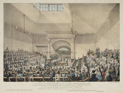 Invigning av Lecture Theatre i Marylebone, London av John Pardon