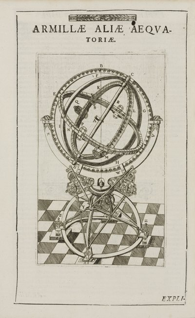 Tycho Brahes ekvatoriala armillarsfär, ca 1580 av John Pardon